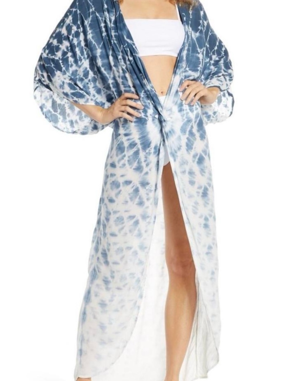 Surf Gypsy Tie-Dye Twist Cover-Up
